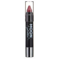 Moon Glitter Holographic Body Crayons Red