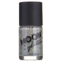 Moon Glitter Holographic Nail Polish Silver