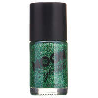 Moon Glitter Holographic Nail Polish Green