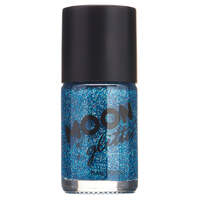 Moon Glitter Holographic Nail Polish Blue