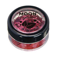 Moon Glitter Bio Chunky Glitter Dark Rose