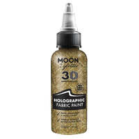 Moon Glitter Holographic Glitter Fabric Paint Gold