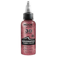 Moon Glitter Holographic Glitter Fabric Paint Pink
