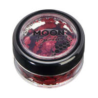 Moon Glitter Classic Chunky Glitter Red