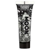 Moon Glitter Classic Chunky Glitter Gel Silver