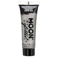 Moon Glitter Holographic Glitter Hair Gel Silver