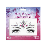 Moon Glitter Face Jewels Party Princess