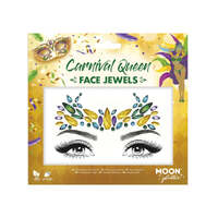 Moon Glitter Face Jewels Carnival Queen