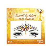 Moon Glitter Face Jewels Sunset Goddess