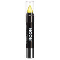Moon Glow Neon UV Glitter Body Crayons Yellow