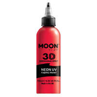 Moon Glow Neon UV Intense Fabric Paint Red