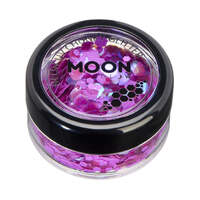 Moon Glow Neon UV Chunky Glitter Purple