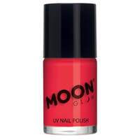 Moon Glow Intense Neon UV Nail Polish Red
