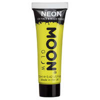 Moon Glow Intense Neon UV Face Paint Yellow