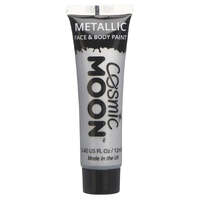 Cosmic Moon Metallic Face & Body Paint Silver