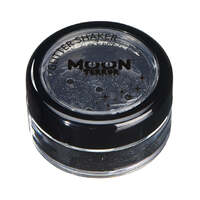 Moon Terror Halloween Glitter Shakers Black