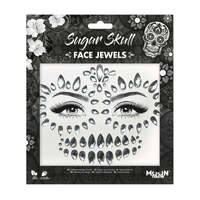 Moon Terror Face Jewels Sugar Skull