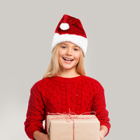  Santa Hat Deluxe Super Plush