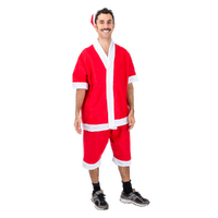 Summer Santa Suit 3pc Adults - Festive Aussie Style