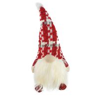Light Up  Santa Gnome 43cm