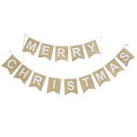 Merry Christmas Bunting Vintage 2.4m