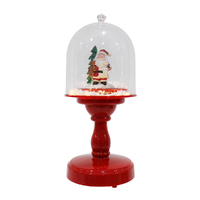 Led Snowing Musical Table Top Dome