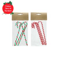 Decorative Candy Canes 4pk 15cm