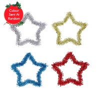 Tinsel Silhouette Star 39cm