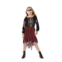 Skeleton Bride Costume - Girl