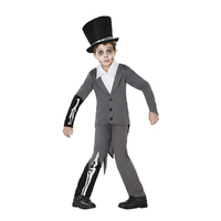 Skeleton Zombie Costume - Boy