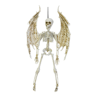 Halloween Hanging Skeleton Angel 44cm