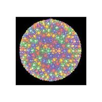 Christmas Led Petal Ball Flashing Multicolour 500l 32cm