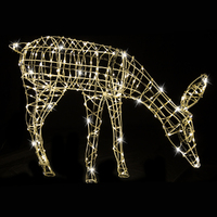Led Flex Cable Feed Reindeer Flash Warm White