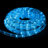 Led Ropelight Flash Blue 9m