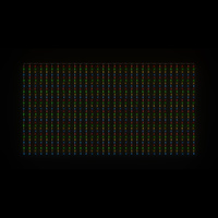 600 LED Multi Colour Curtain Lights - 3m x 6m