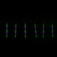 LED Waterfall Melting Tube Lights 12 Pack Multi-Colour