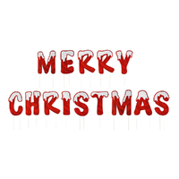Merry Christmas Yard Letters 14pc Corflute