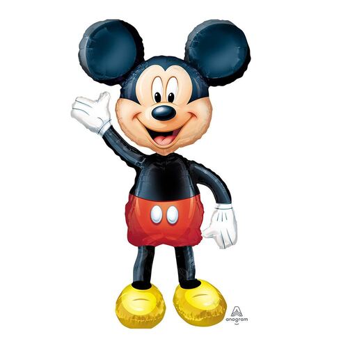 Airwalker Mickey Mouse Foil Balloon (96cm x 132cm)