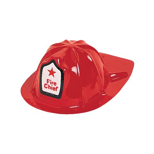 Fire Chief Helmet Child (Plastic)