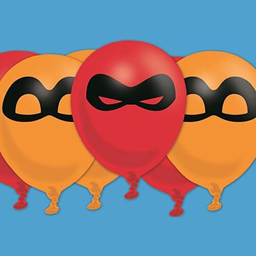 Incredibles 2  30cm 6 Pack Balloons