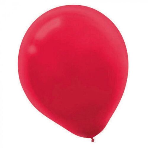 Latex Balloons 30cm Apple Red 72 Pack