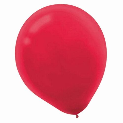 Latex Balloons 30cm Apple Red 15 Pack