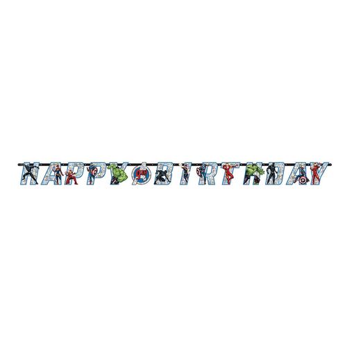 Marvel Avengers Powers Unite Jumbo Birthday Banner Kit