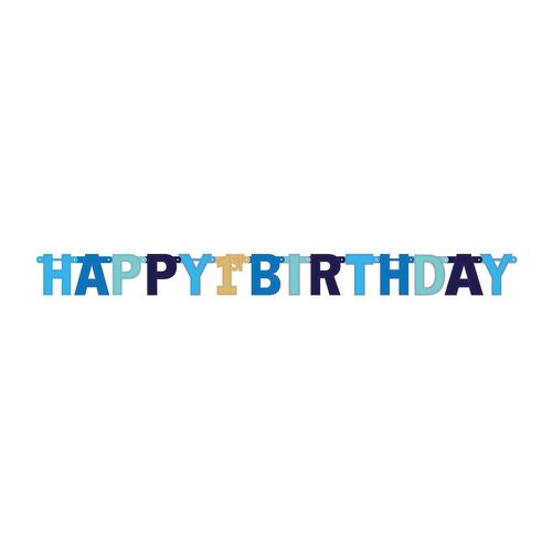 Ahoy Birthday Jumbo Birthday Banner Kit