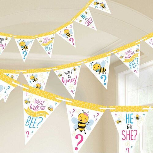 What Will it Bee? Pennant Banner
