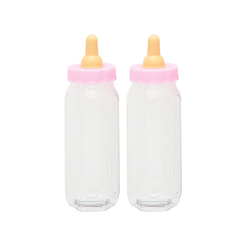 Baby Bottles Pink 2 Pack