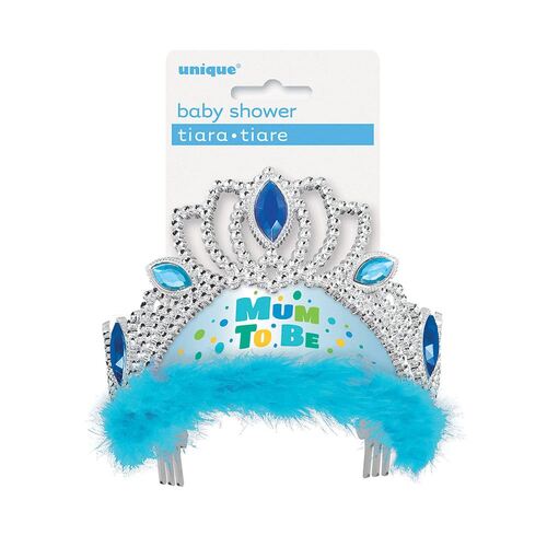 Blue Mum To Be Tiara 