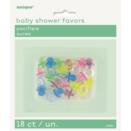 Pacifiers Assorted Colours 18 Pack