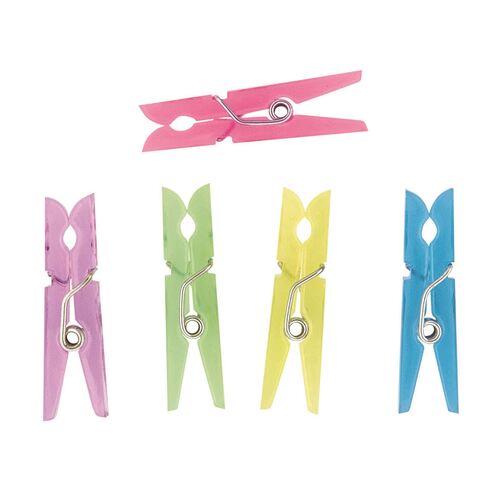 Baby Clothes Pins Assorted 12 Pack