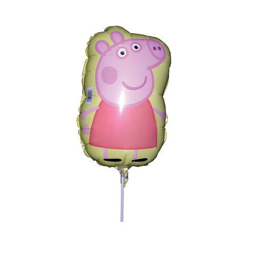 Mini Shape Peppa Pig Foil Balloon